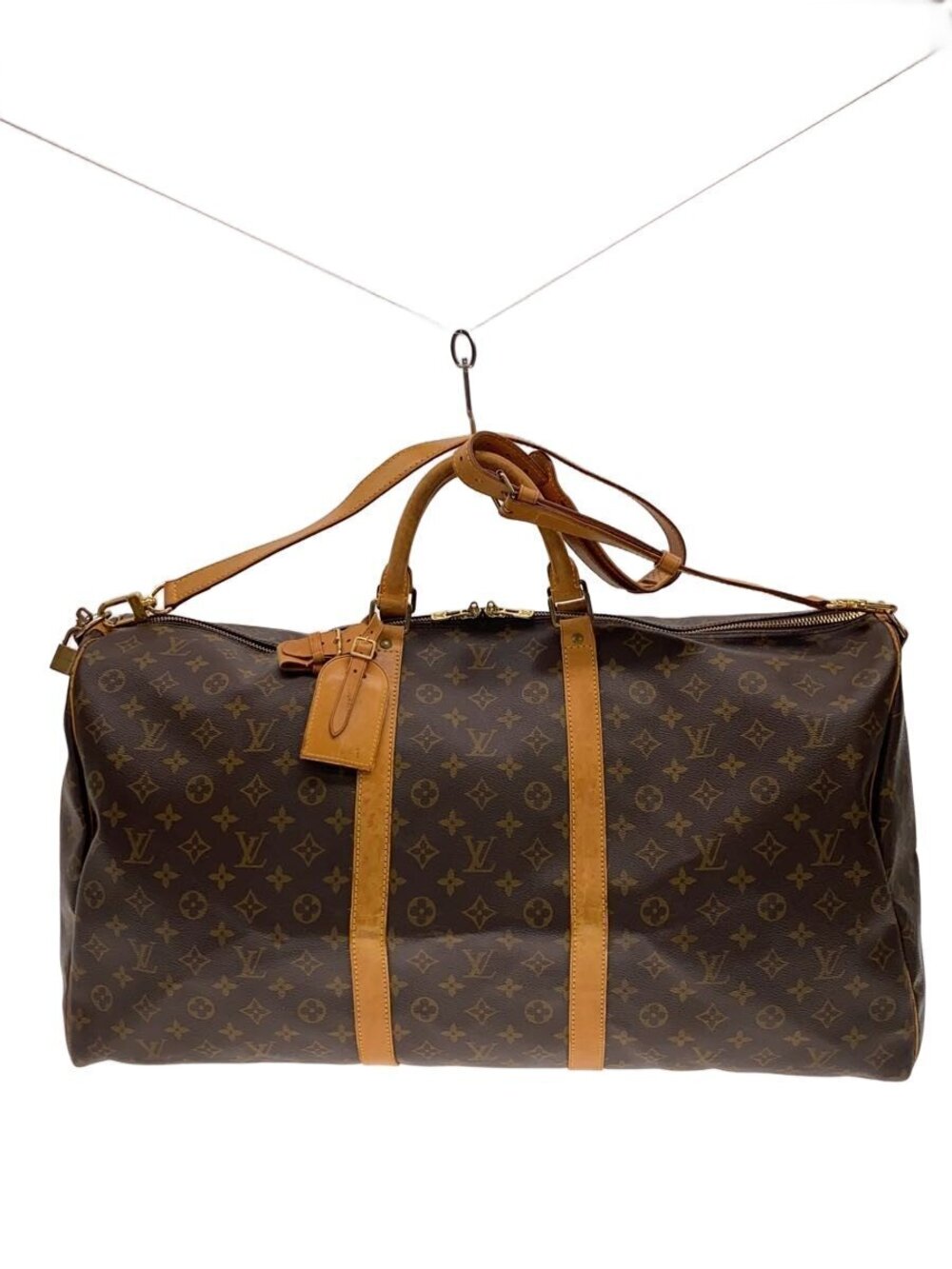 LOUIS VUITTON Keepall Monogram Canvas Brown